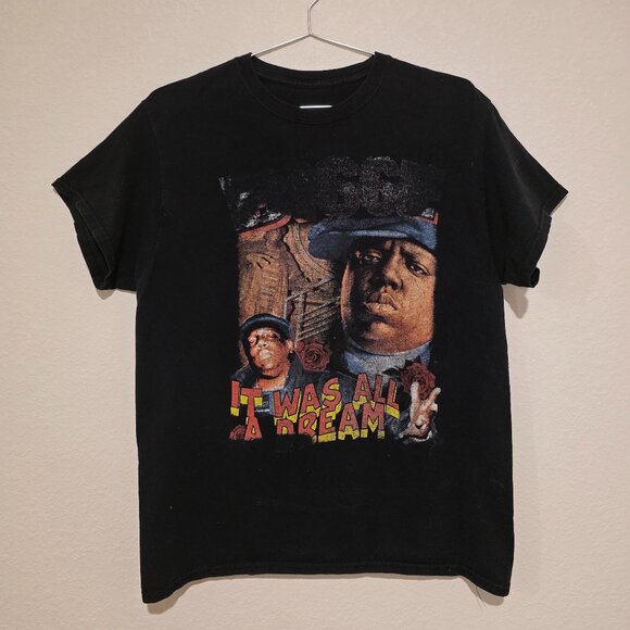 Vintage Notorious BIG-It was all a Dream Tee Sz M - Picture 1 of 3